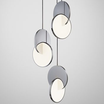 ECLIPSE CHANDELIER 3 PIECE