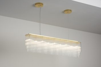 Linear Chandelier Thin