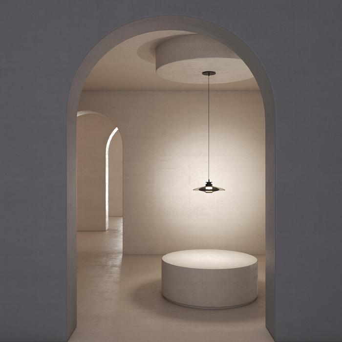 Luna A Disc X Small Pendant