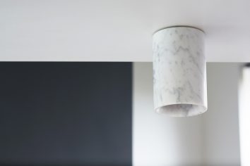 Carrara Marble Cylinder Downlight